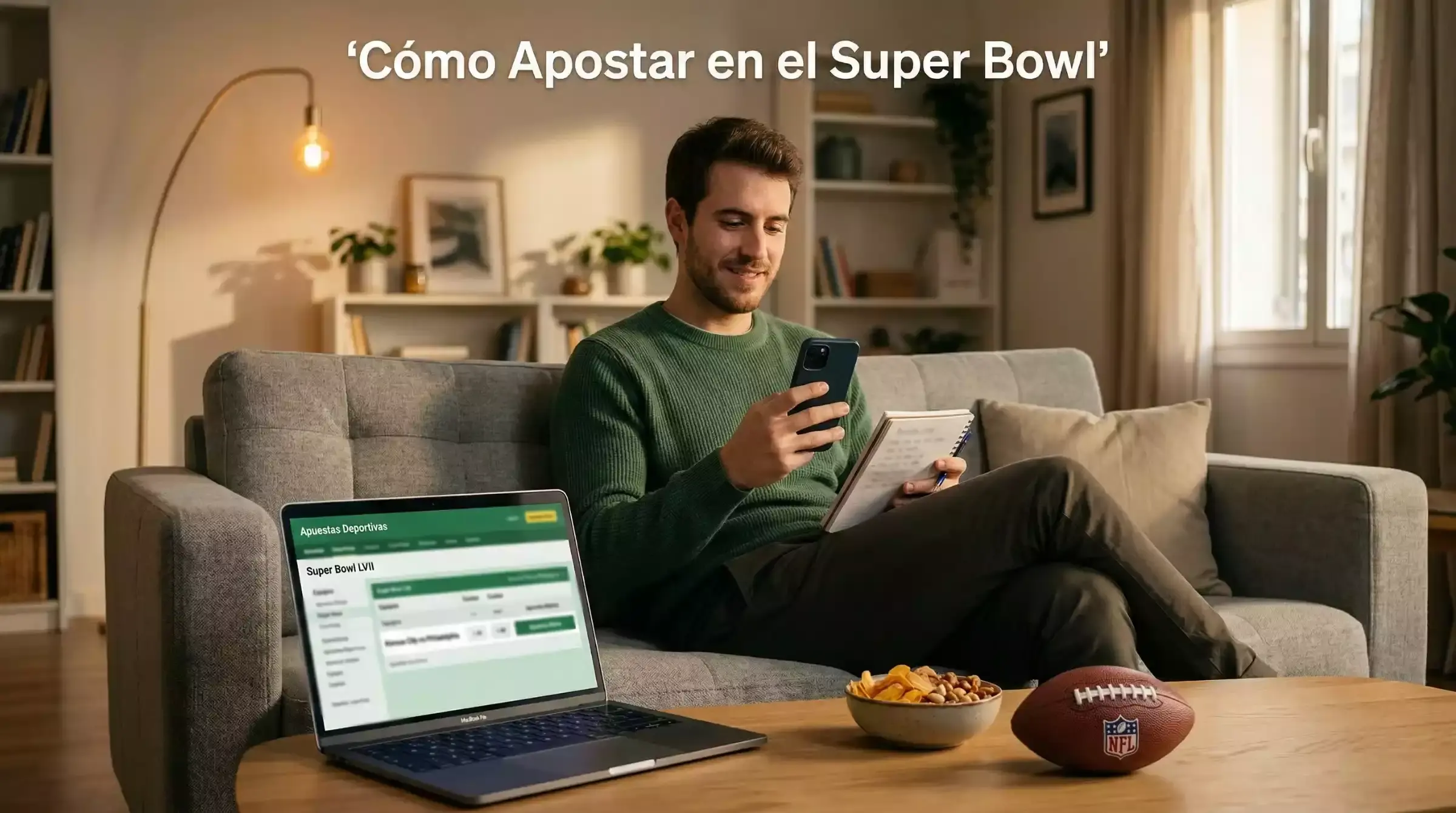 Cómo apostar en el Super Bowl paso a paso desde España